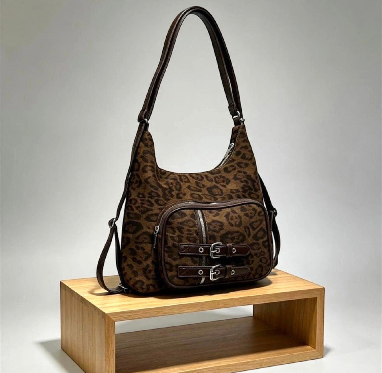 CARTERA MOCHILA DE HOMBRO 2 EN 1