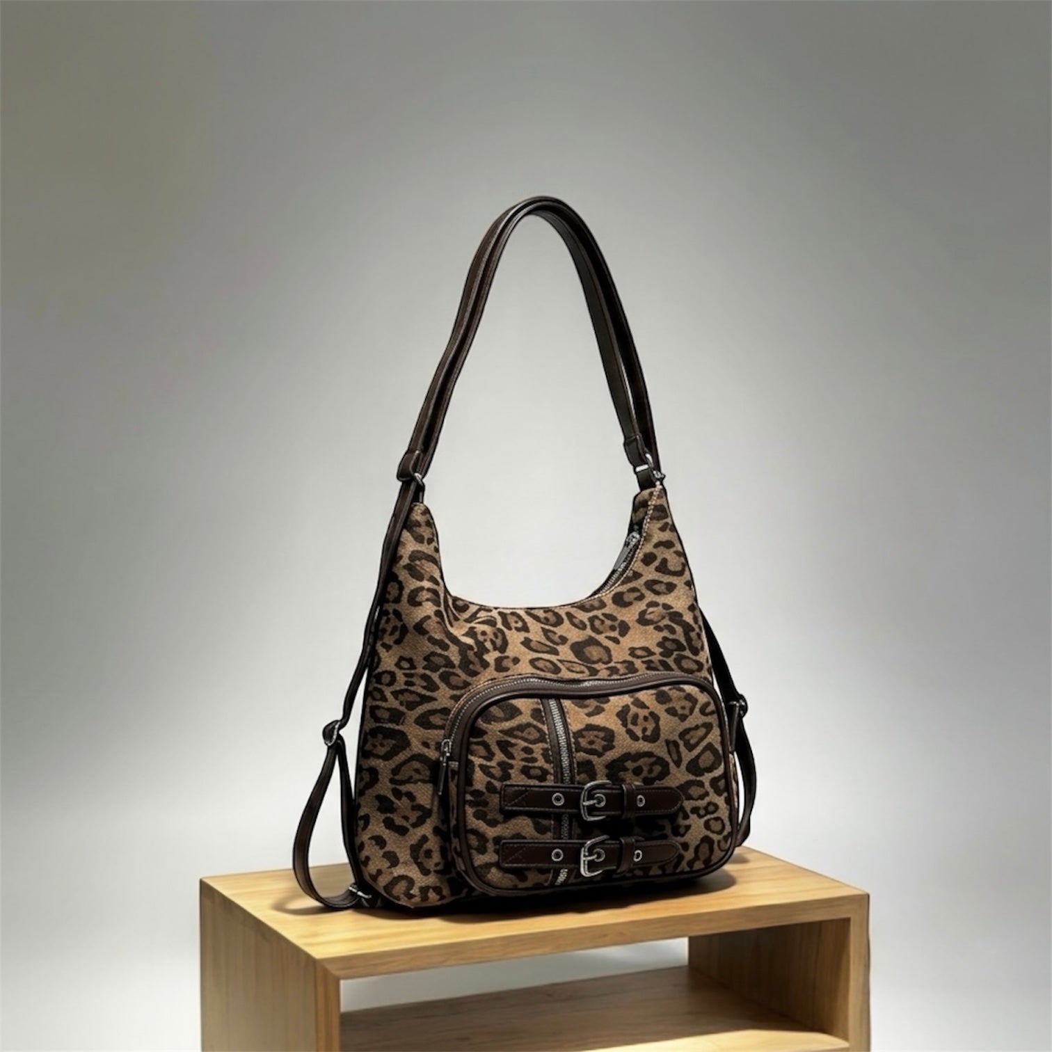 CARTERA MOCHILA DE HOMBRO 2 EN 1