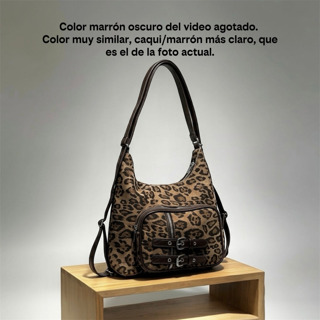 CARTERA MOCHILA DE HOMBRO 2 EN 1