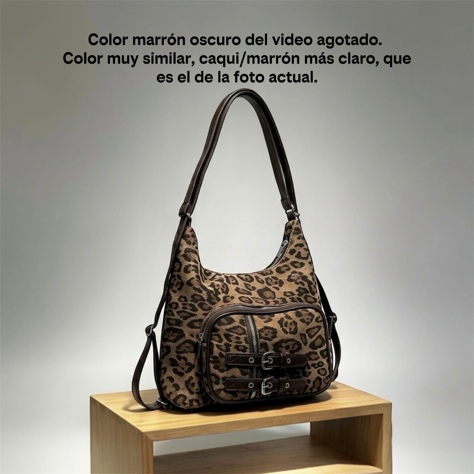 CARTERA MOCHILA DE HOMBRO 2 EN 1