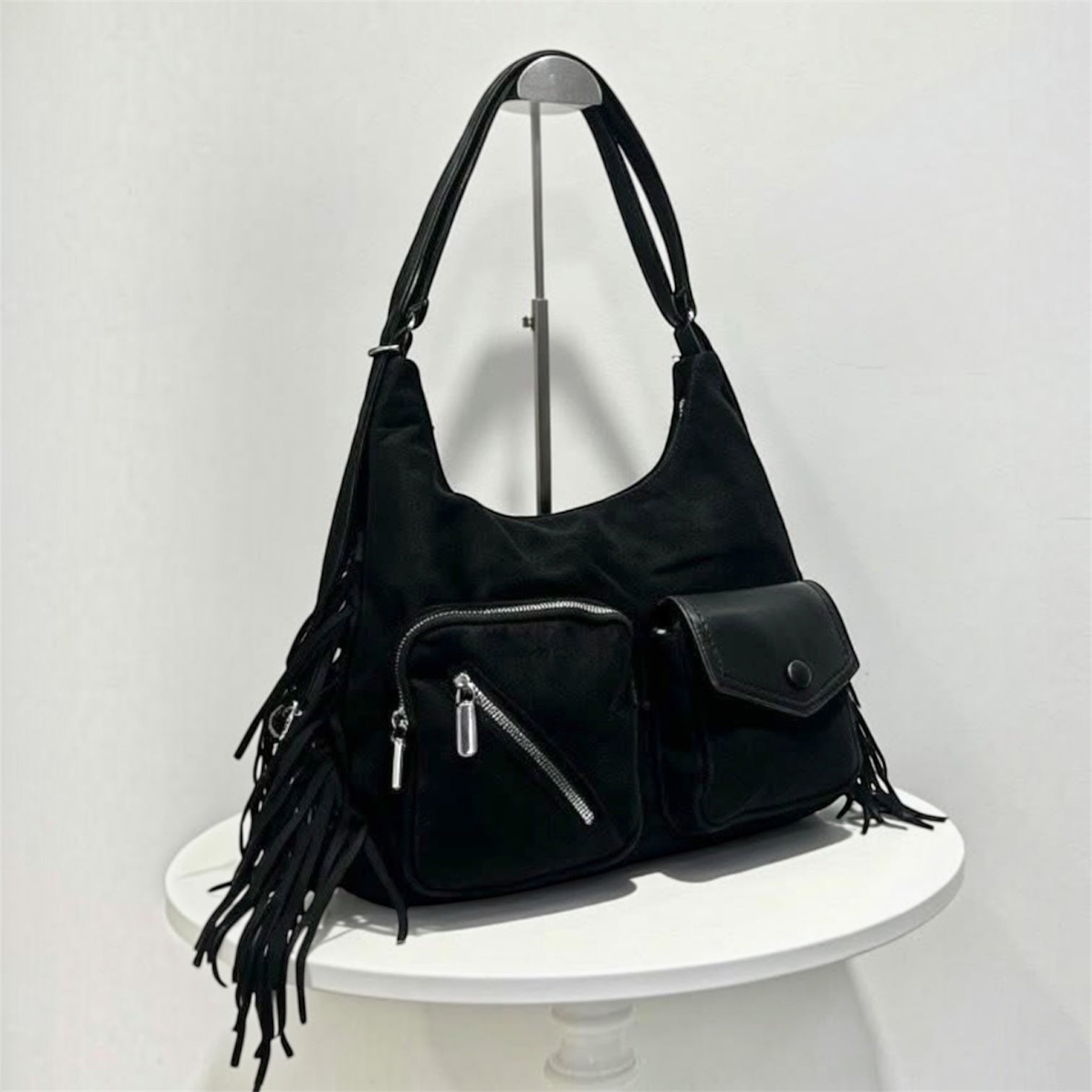 CARTERA MOCHILA CON BOLSILLOS