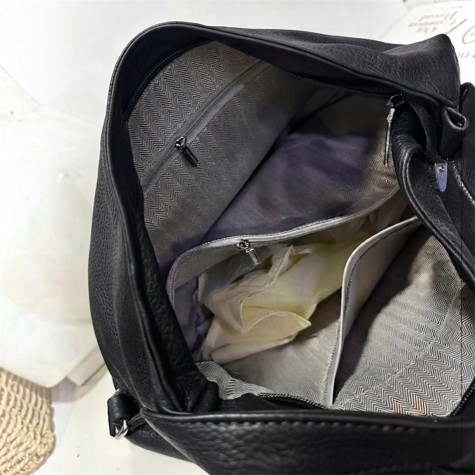 CARTERA MOCHILA ECOCUERO GRANDE