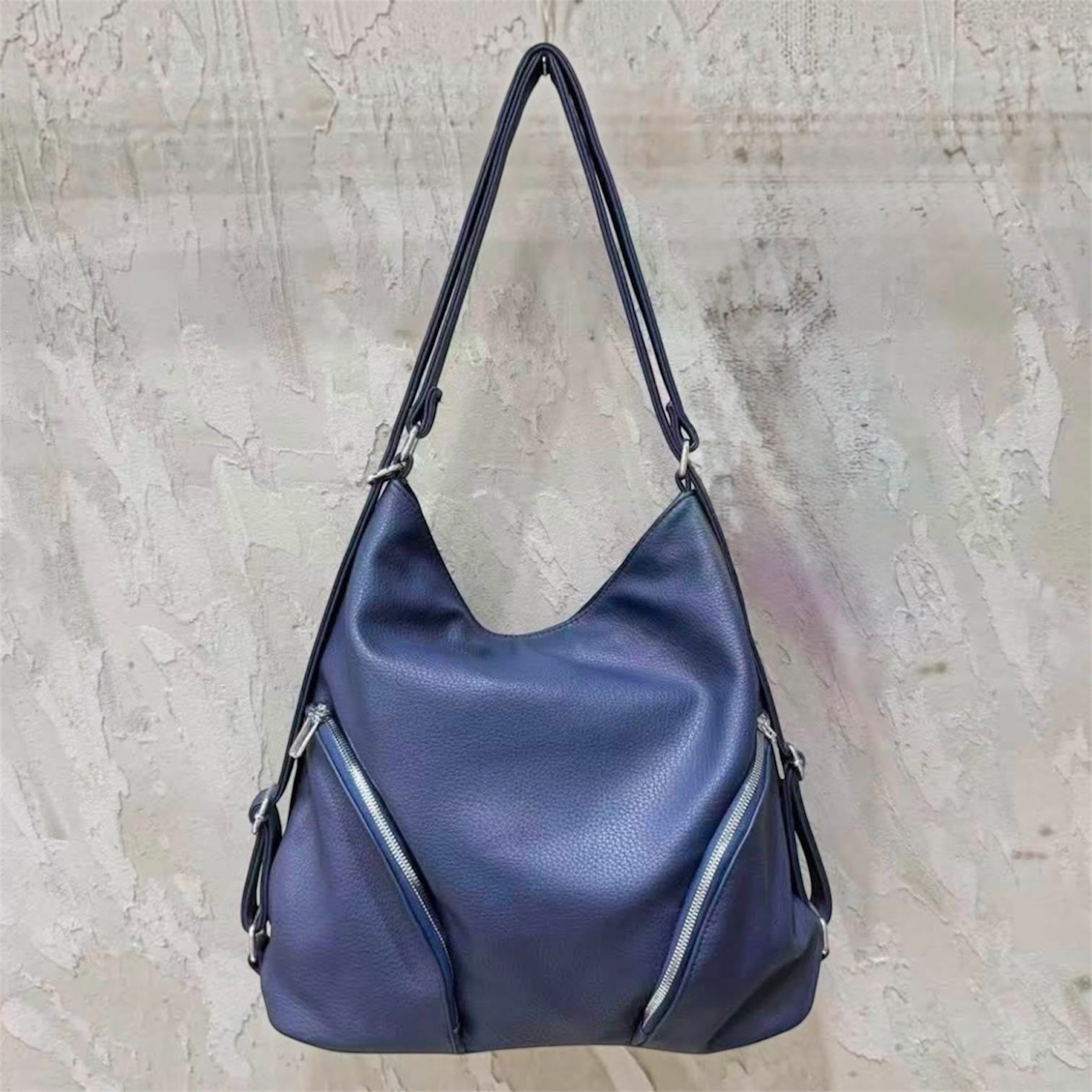 CARTERA MOCHILA ECOCUERO GRANDE