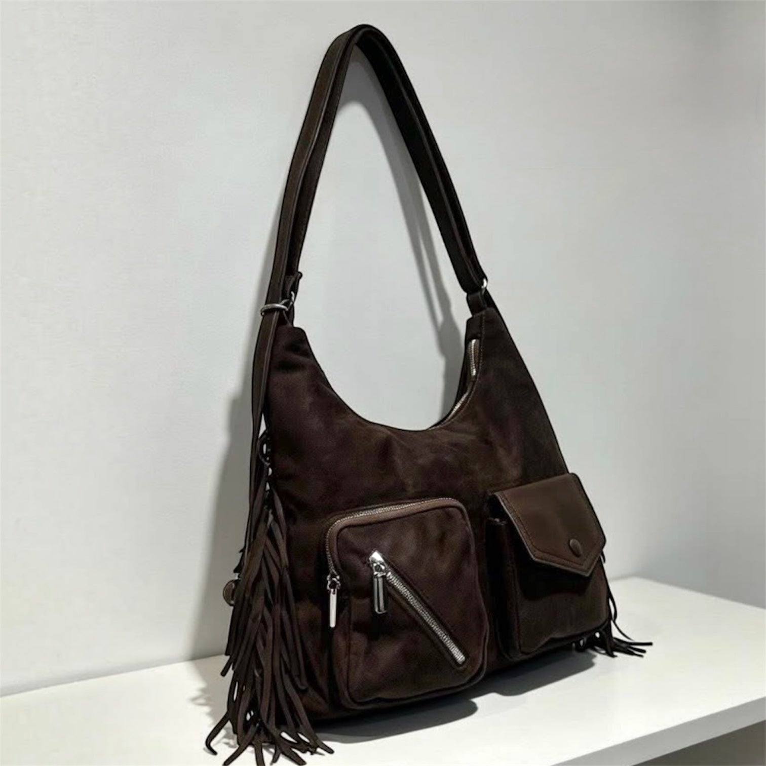 CARTERA MOCHILA CON BOLSILLOS