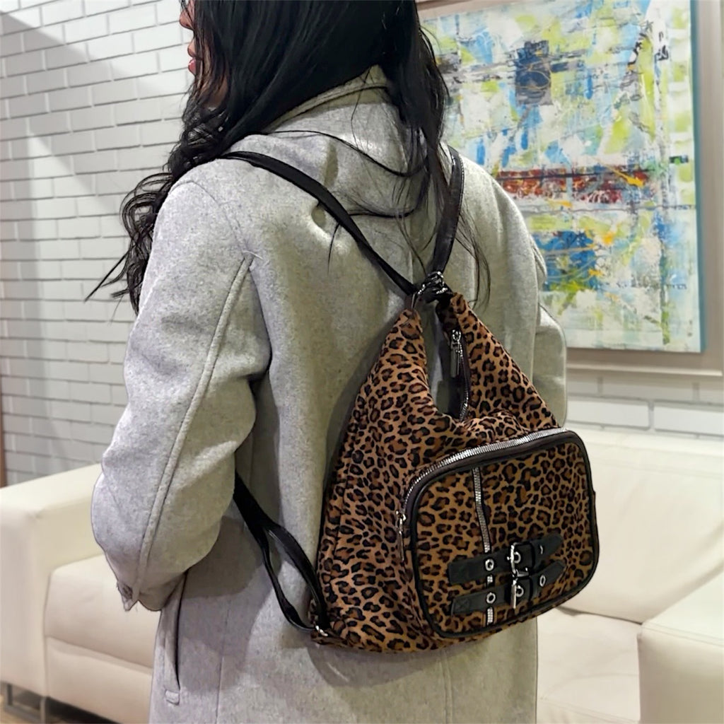 CARTERA MOCHILA DE HOMBRO 2 EN 1