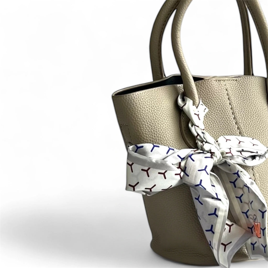 Cartera gris topo cálido