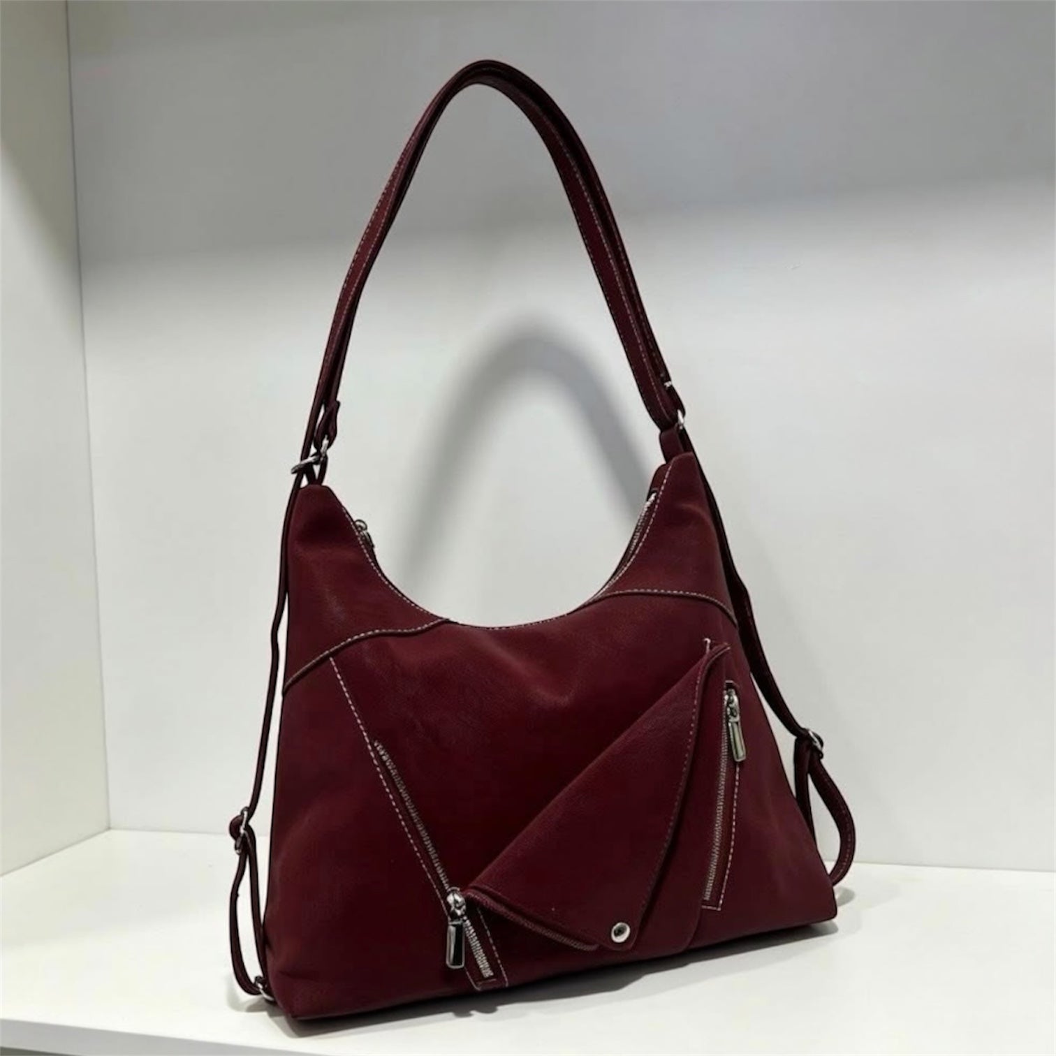 CARTERA MOCHILA SOLAPA TENDENCIA
