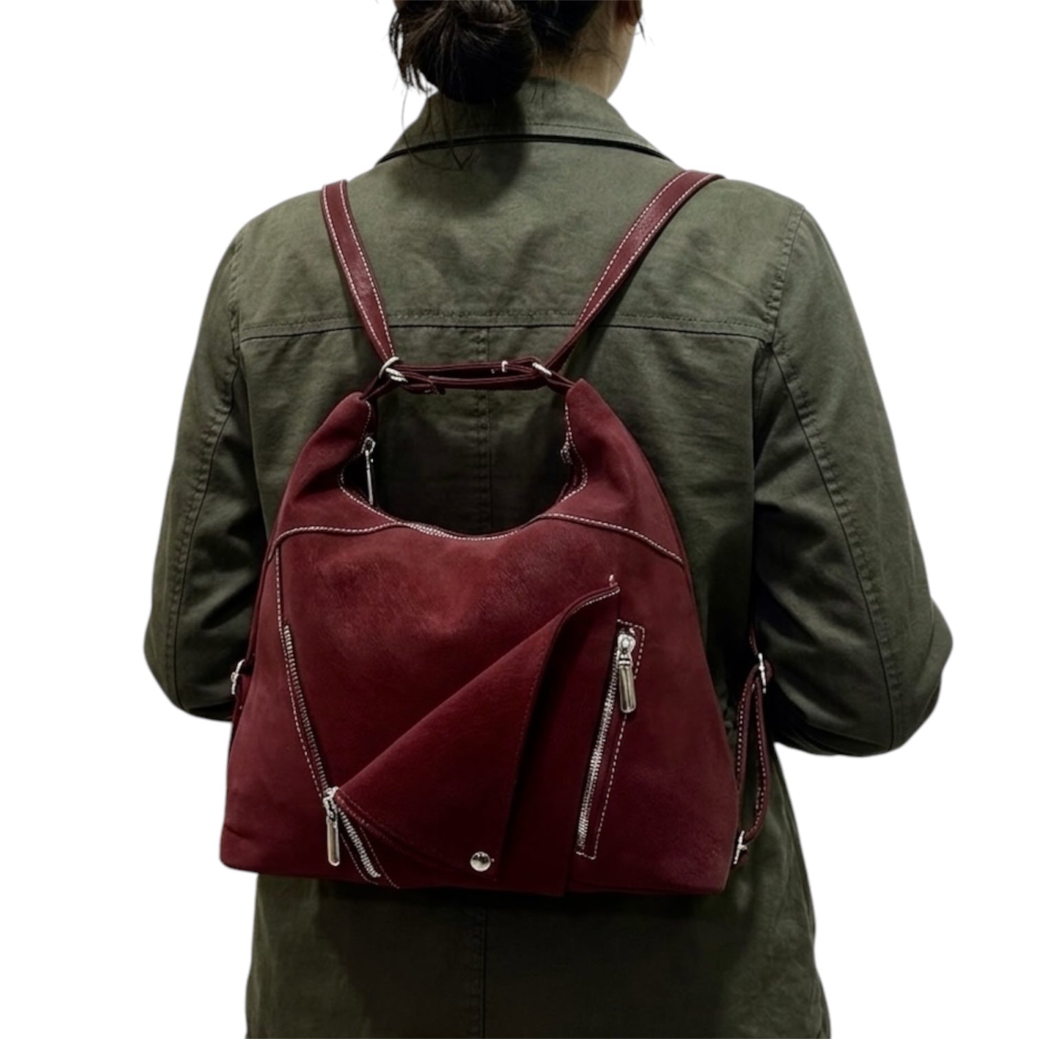 CARTERA MOCHILA SOLAPA TENDENCIA