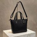 CARTERA TOTE TRENZADA