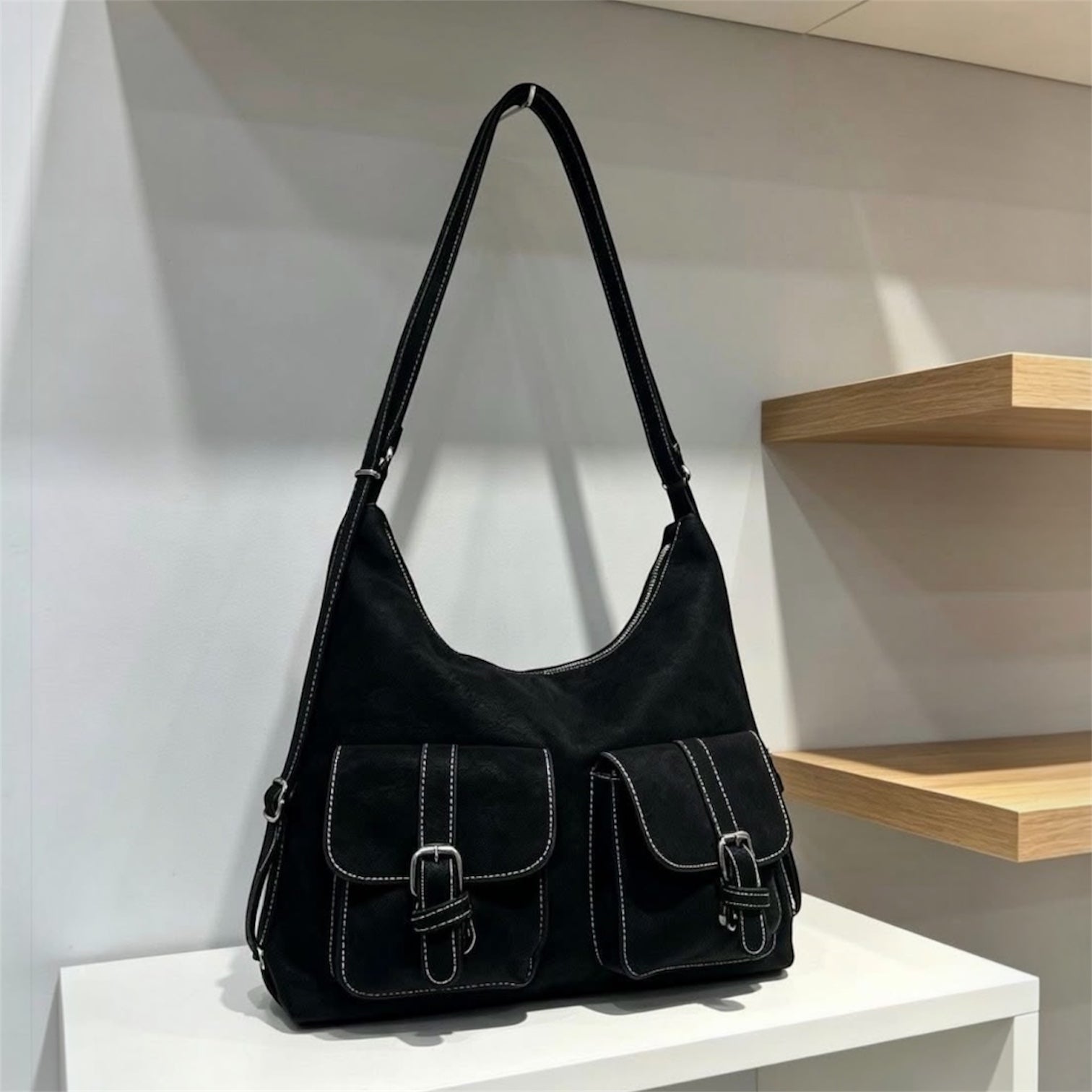 CARTERA MOCHILA CON HEBILLAS VIRAL