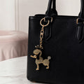 CHARM COLGANTE - POODLE REAL CRISTALES